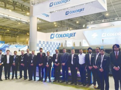 Team ColorJet India at ITMA 2019