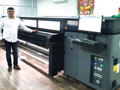 Balbir Choudhary with HP Latex 1500