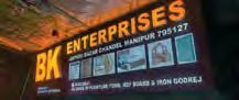 A signage tale of two towns in Manipur